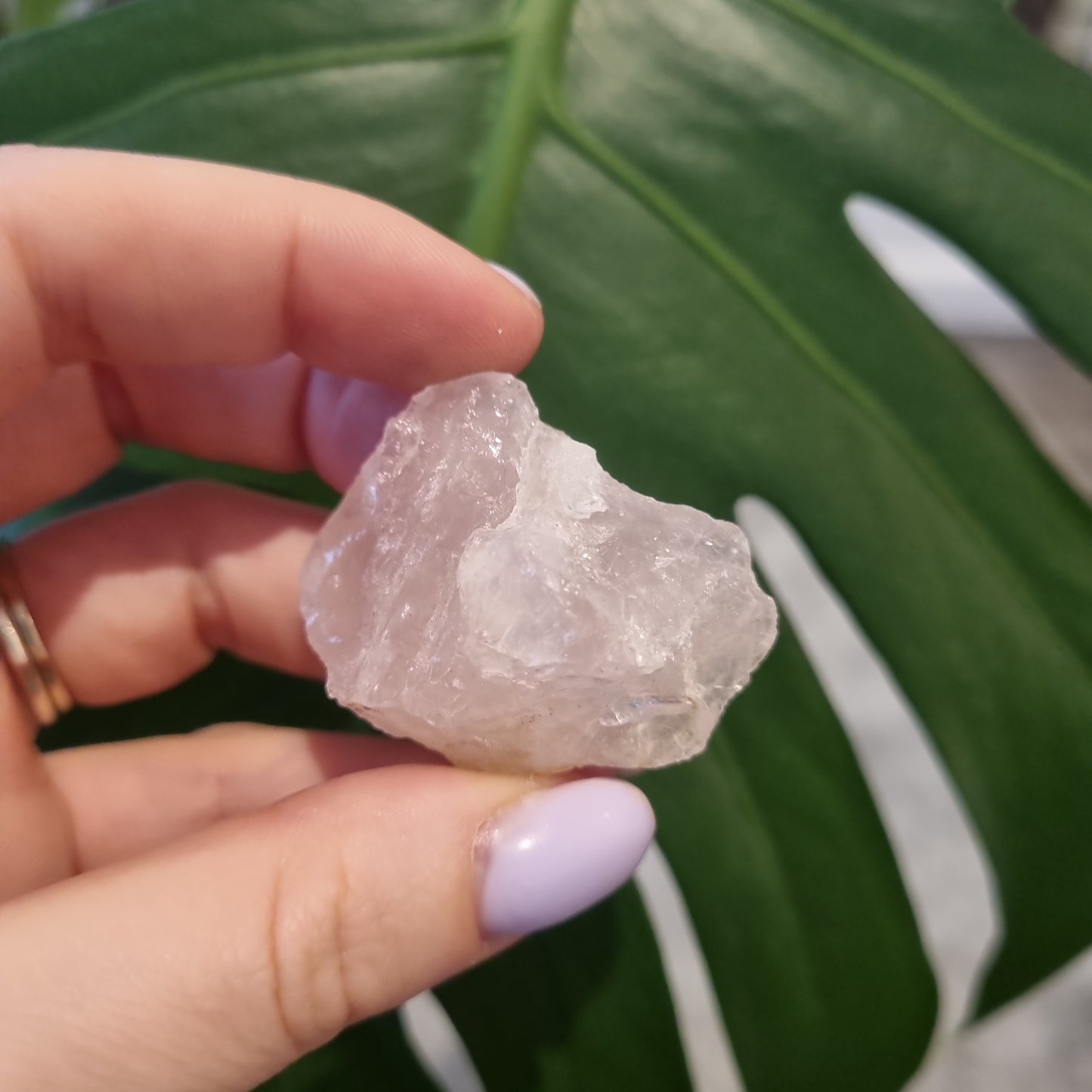 Small Raw Rose Quartz Crystal