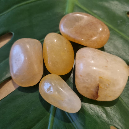 Golden Healer Tumblestone Crystal