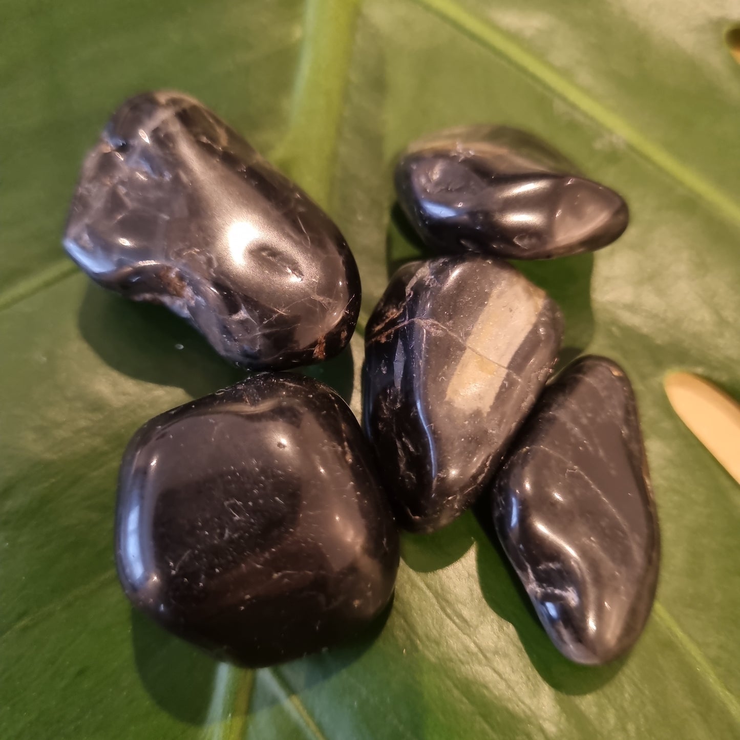Black Obsidian Tumblestone Crystal