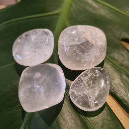 Clear Quartz Tumble Stone Crystal