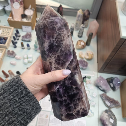 Dreamy Amethyst Crystal Tower Extra Large